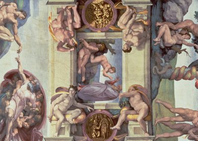Fine Art Print of Sistine Chapel Ceiling by Michelangelo Buonarroti