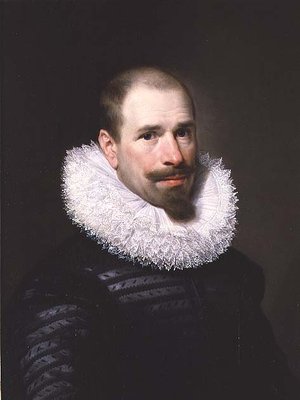 Portrait of a Man by Michiel Jansz. van Miereveld - print