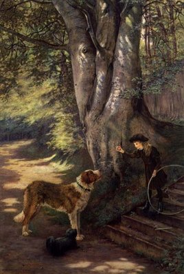 A Game of Ball by William Biscombe Gardner - print