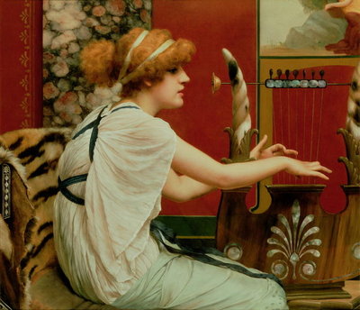 Music by John William Godward - print