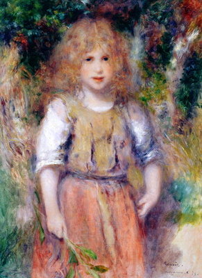 Gypsy Girl, 1879 by Pierre Auguste Renoir - print