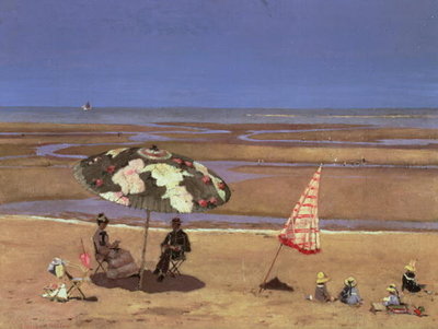 The Beach by Etienne Moreau-Nelaton - print
