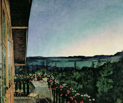 Summer Night, 1899 by Harald Oscar Sohlberg - print