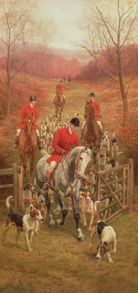 On the Scent, 1906 (oil) by Edward Algernon Stuart Douglas - print