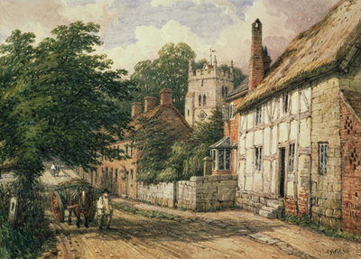 Cubbington, Warwickshire by Thomas Baker - print