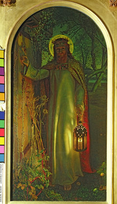 The Light of the World, c.1851-53 (oil on canvas) by William Holman Hunt - print