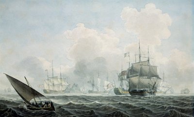 English Ships of War by Robert Cleveley - print