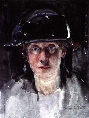 Dora Meeson Coates, Wife of the Artist by George James Coates - print