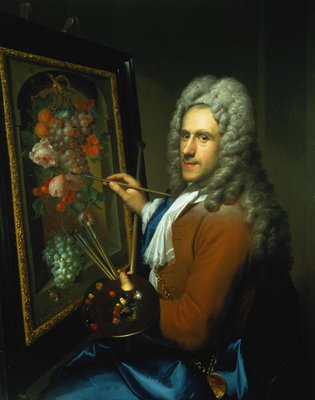 Portrait of the artist Coenraet Roepel by Richard van Bleeck - print