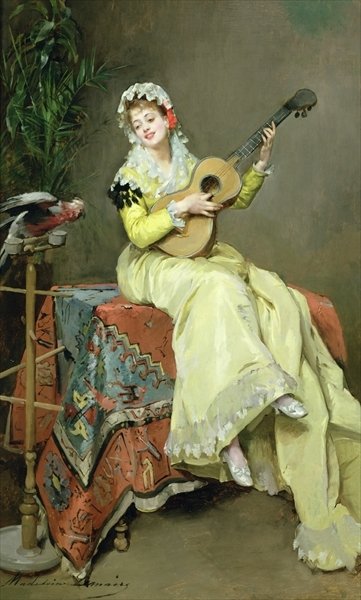 Un Moment Musical by Madeleine Lemaire - print