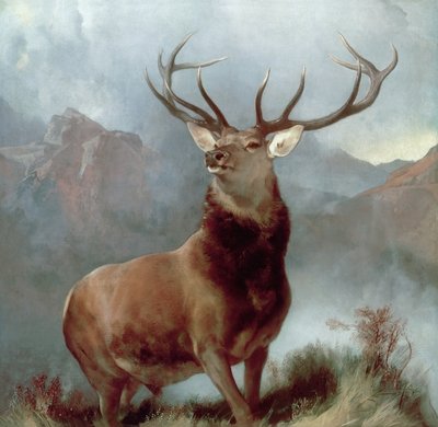 Monarch of the Glen, 1851 (oil on canvas) by Sir Edwin Landseer - print