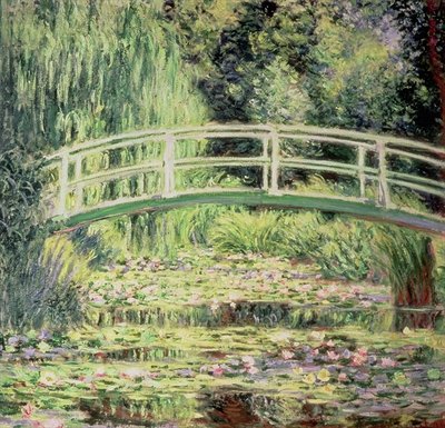 White Nenuphars, 1899 by Claude Monet - print