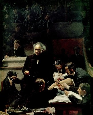 The Gross Clinic, 1875 (oil on canvas) by Thomas Cowperthwait Eakins - print