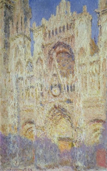 Rouen Cathedral at Sunset, 1894 by Claude Monet - print