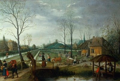 Spring by Sebastian Vrancx - print