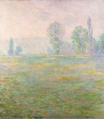 Meadows in Giverny, 1888 by Claude Monet - print