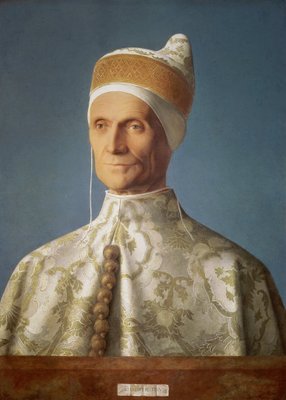 Leonardo Loredan (1436-1521) Doge of Venice from 1501-21, c.1501 (oil on panel) by Giovanni Bellini - print