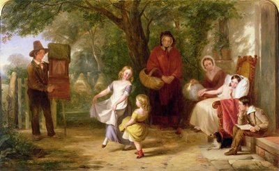 Sickness and Health, 1843 by Thomas Webster - print