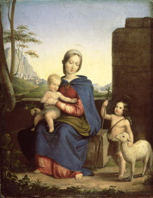 The Holy Family by Melegh Gabor - print