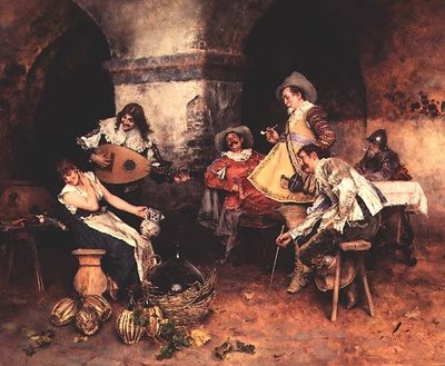 The Serenade by Francesco Vinea - print