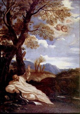 St. Bruno by Pier Francesco Mola - print
