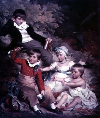 The Croft Children by English School - print