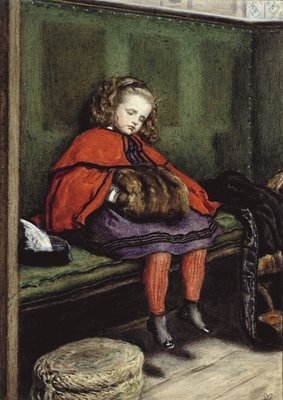 My Second Sermon (w/c) by Sir John Everett Millais - print