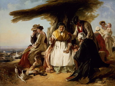 Youth and Age by John Callcott Horsley - print