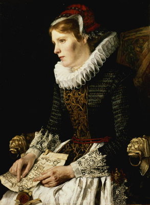 Portrait of a Noble Woman by Paula Monje - print