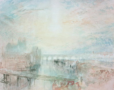 View of Lyons (w/c on paper) by Joseph Mallord William Turner - print