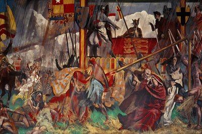 Signing of the Magna Carta, 1215 by Charles Sims - print