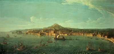 A View of Naples, 17th century by Gaspar van Wittel - print