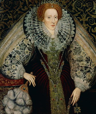 Queen Elizabeth I, c.1585-90 (panel) by John the Younger Bettes - print