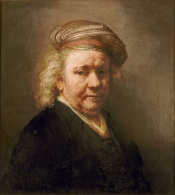 Self Portrait, 1669 by Rembrandt Harmensz. van Rijn - print