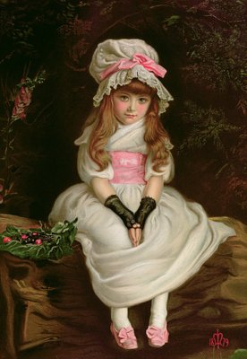 Fine Art Print of Cherry Ripe, 1879 by Sir John Everett Millais