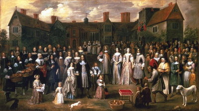 The Tichborne Dole, 1671 by Gillis van Tilborgh - print
