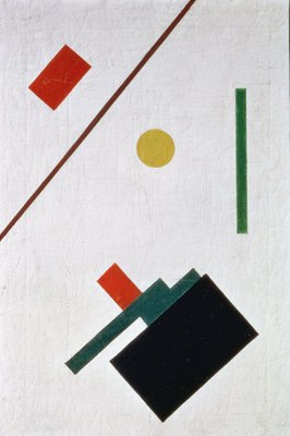 Fine Art Print of Suprematist Composition, 1915 by Kazimir Severinovich Malevich