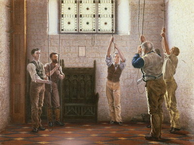 Bell Ringers by Henry Ryland - print