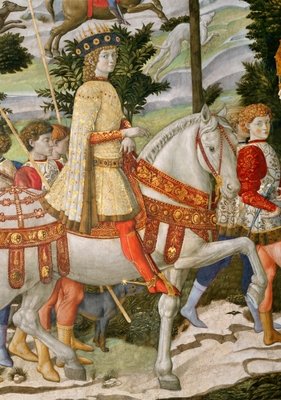 Fine Art Print of Lorenzo de' Medici, "the Magnificent" by Benozzo di Lese di Sandro Gozzoli