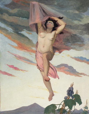 Fine Art Print of Dawn, 1833 by David Scott
