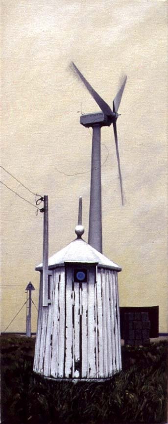 Catch the Wind, 1998 (acrylic on canvas) by Brian Yale - print