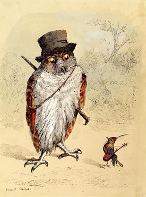 Fine Art Print of Illustration to Bubble and Squeak in 'Fun's Comic Creatures' published in 1887 by Ernest Henry Griset