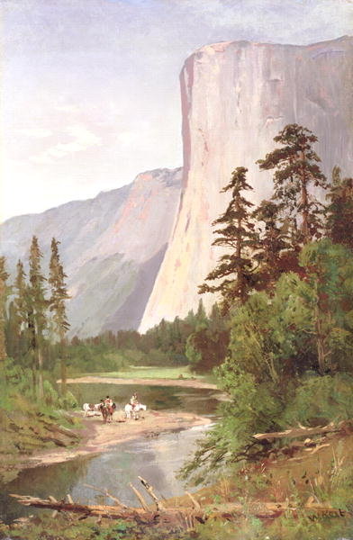 Fine Art Print of El Capitan, Yosemite Valley by William Keith