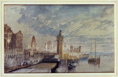 Fine Art Print of Mainz on the Rhine by Joseph Mallord William Turner