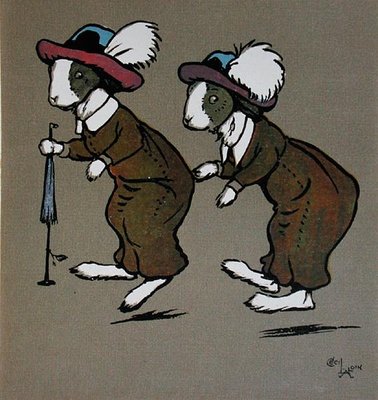 Fine Art Print of Humpty and Dumpty, illustration from 'Merry Party' by May Byron, published by Hodder and Stoughton, 1913 by Cecil Charles Windsor Aldin