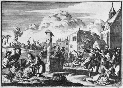Fine Art Print of The Cruelty of President Marsaut at Niort against the Protestants, 1684 by French School