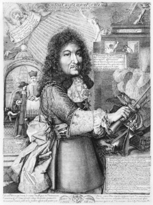 Fine Art Print of Louis XIV by French School