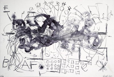 Atomic Sequence, 1992 by Clive John Hambidge - print