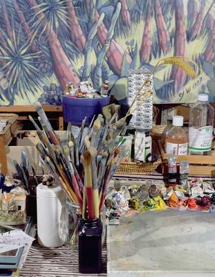 Artist's Studio (photo) by Charlotte Johnson Wahl - print