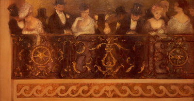Fine Art Print of At the Comedie Francaise by Gaston de La Touche